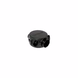 Caisson circulaire isolé en PPE 6 piquages pour une intégration hors volume chauffé avec conduits circulaires isolés. Idéal p ...
