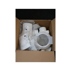 Aldes - Kit aération bouches auto-extraction T3-T4 extraction ø 125mm insufflation ø 80mm mini gaine-double flux