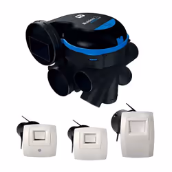 EasyHOME HYGRO Premium HP+ est une solution de ventilation hygroréglable ultra silencieuse, haute pression et très basse cons ...