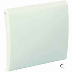 Prise Neo blanche - Sans fil - Fournisseur: ALDES - Reference: 11071110 - - Prise d'aspiration NEO - Prise d'aspiration centr ...