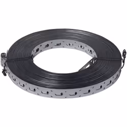 BANDE A TROUS 17x25 Bande à trou 17x25 Caractéristiques Largeur 17 mm Longueur 25 m DOMAINE D'APPLICATION Suspension des élém ...
