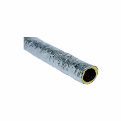 Description générale Gaine VMC souple isolée en PVC, idéale pour relier l'évacuation de 160 mm à la sortie de toiture. Elle e ...