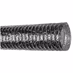 Conduit flexible laminé d'alu et de polyester. Etanche et résistant. Longueur 10 mètres. Conduit souple Aluminium ⌀200 l. 10m ...