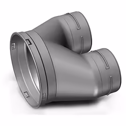 Culotte de raccordement D125 / 2 X D90 ⌀90 Produit de haute qualité, colisage soigné, expédié depuis la france.