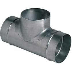 Té équerre Galva pour VMC Ø160x160