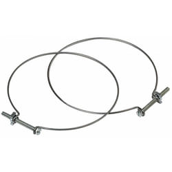 Sachet de 10 colliers de serrage monofil CF 125mm - Aldes