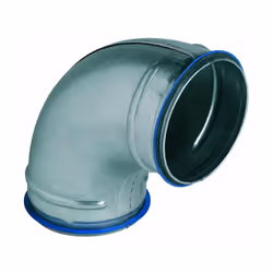 Coude de déviation des conduits de ventilation