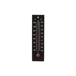 Thermomètre plastique noir 20cm - Spear&jackson