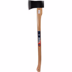 Cette hache est parfaite pour la coupe et la refente du bois. Munie d'une tête de 1,8 cm avec talon poli. Et d'un manche galb ...