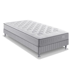 Ens INITIAL 90x200 matelas H23 ressort ensachés, ferme, sommier