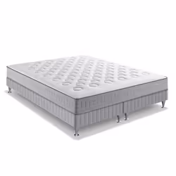 Ens INITIAL 180x200 matelas H23 ressort ensachés, ferme, 2 sommiers