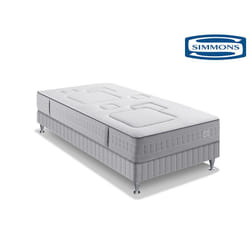 Ens EQUILIBRE 90x200 matelas H25 ressort ensachés, ferme, sommier