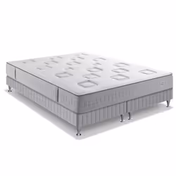 Ens CHALLENGE 160x200 matelas H24 ressort ensachés, très ferme, 2 sommiers