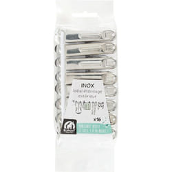 Pinces à linge inox x16