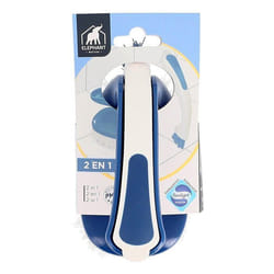 Brosse 2 en 1