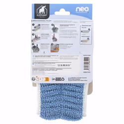 Elephant 2-496510-1 accessoire pour éponger Mop cover Bleu clair