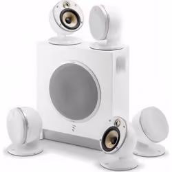 Pack Enceinte Home Cinéma - FOCAL - Dome 5.1 - Couleur Blanc - Système Audio - Garantie Originale