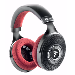 Focal Clear MG Pro, Avec fil, 5 - 28000 Hz, Appels/Musique, Écouteurs, Noir, Rouge
