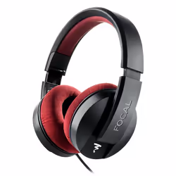 Focal Listen Professional, Avec fil, 5 - 22000 Hz, 280 g, Écouteurs, Noir, Rouge