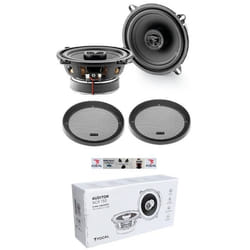 2 enceintes coaxiales 2 voies FOCAL AUDITOR ACX-130 ACX130 13 cm 525 diamètre 50 watt rms 100 watt max 4 ohm 90 db la paire