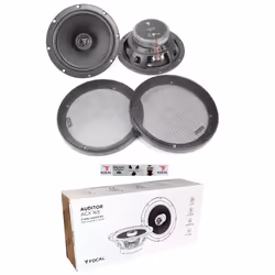 2 enceintes coaxiales 2 voies FOCAL AUDITOR ACX-165 ACX165 165 cm 165 mm 65 de 60 watt rms 120 watt max 4 ohm 915 db la paire