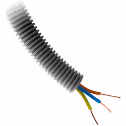 Caractéristiques de la gaine ICTA préfilée Ø16/20mm - de 25 à 100m - Zenitech : Modèle : gaine précâblée ICTA Diamètre : Ø16m ...