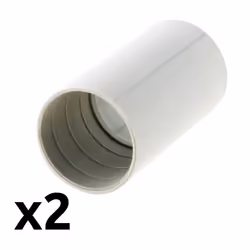 Lot de 4 manchons IRL Ø25mm - Gris - Zenitech