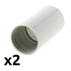 Lot de 4 manchons IRL Ø25mm - Gris - Zenitech