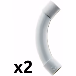 Caractéristiques du lot de courbes pour tube IRL Ø16/20/25mm - Zenitech : Modèle : lot de courbes pour tubes IRL Couleur(s) : ...