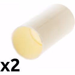 Caractéristiques des manchons IRL Ø16mm - blanc - Zenitech : Modèle : manchons tube IRL Couleur(s) : blanc Matériau : PVC rig ...
