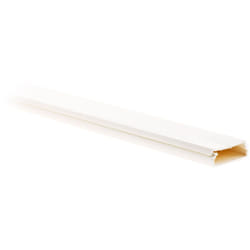 Zenitech - Moulure Blanc Ral 9010 30x10mm l. 2m