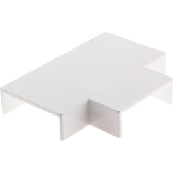 Zenitech - 1 Té pour moulure 30x10 blanc