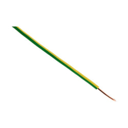 Câble d'alimentation électrique H07V-U 2,5mm² jaune et vert - 100m Zenitech
