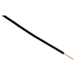 Câble d'alimentation électrique H07V-U 2,5mm² noir - 100m Zenitech
