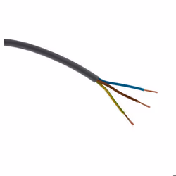 Câble dalimentation électrique H05VV-F 3G1mm² gris - 10m - Zenitech