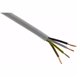 Caractéristiques du câble d'alimentation électrique H05VV-F 5G2,5mm²- 100m - Zenitech : Modèle : câble d'alimentation électri ...