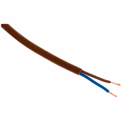 Caractéristiques du câble souple domestique H03VVH2- F 2x 0,75mm² - Zenitech : Modèle : câble souple domestique H03VVH2- F 2x ...