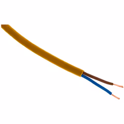 Caractéristiques du câble souple domestique H03VVH2- F 2x 0,75mm² - Zenitech : Modèle : câble souple domestique H03VVH2- F 2x ...