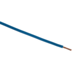 Zenitech - Câble d'alimentation électrique H07VK 1x1,5mm² bleu - 5m
