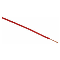 Zenitech - Câble d'alimentation électrique H07VK 1x2,5mm² rouge - 10m