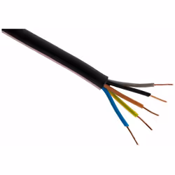 Caractéristiques du câble d'alimentation électrique U1000R2V 5G2.5mm² noir - Zenitech : Modèle : câble d'alimentation électri ...