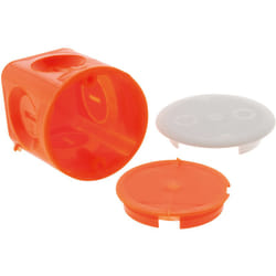 Zenitech - Boîte pour applique murs pleins Ø54mm - Rouge