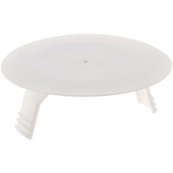 Zenitech - Couvercle de Protection boîte Ø60mm + 2 vis - Blanc