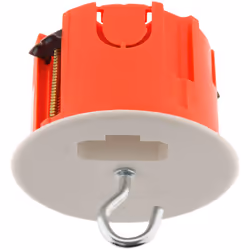 Caractéristiques de la boîte DCL point de centre à encastrer mur creux ou placo Ø65mm - Zenitech : Modèle : boîte DCL point d ...