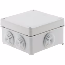 Caractéristiques de la boîte de dérivation étanche IP55 - Zenitech : Modèle : boîte de dérivation étanche Forme : carrée Indi ...