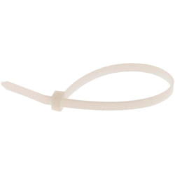 Lot de 25 colliers de câblage 3,6x 140mm - Transparent - Zenitech