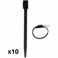 Caractéristiques du lot de colliers de câblage 114mm - noir- Zenitech : Modèle : lot de colliers de câblage Couleur(s) : noir ...