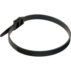 Zenitech - Lot de 25 colliers de câblage 9x 260mm - Noir
