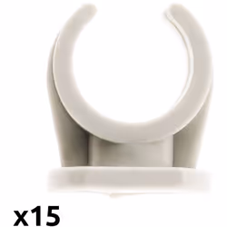Description générale Le lot de clips de fixation sans cheville Ø16/20/25mm de Zenitech est une solution pratique pour l'insta ...