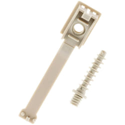 Zenitech - Lot de 20 attaches clipsables Ø16/20mm + chevilles